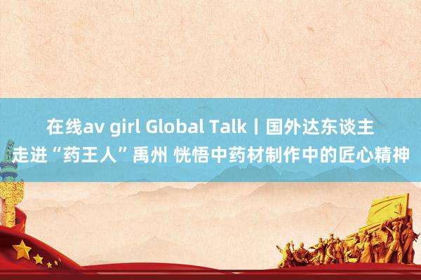 在线av girl Global Talk丨国外达东谈主走进“药王人”禹州 恍悟中药材制作中的匠心精神