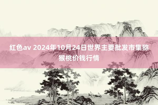 红色av 2024年10月24日世界主要批发市集猕猴桃价钱行情